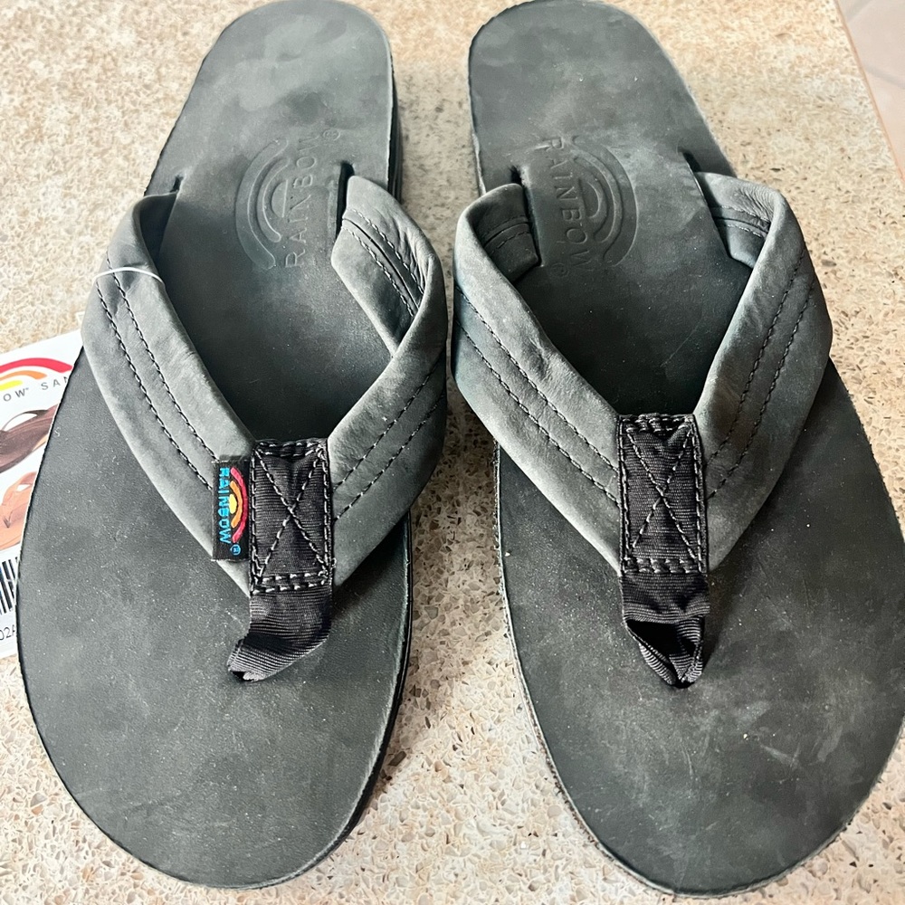 Rainbow sandals brand new